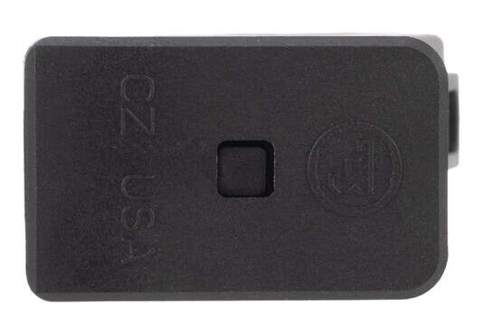 CZ Scorpion 30 round window mag features a polymer base plate